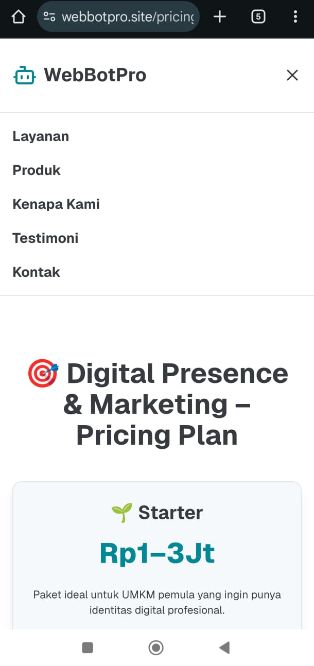 Business Website (SMB)